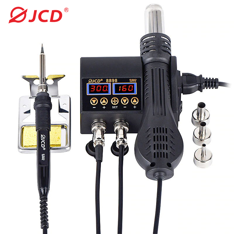 2 In 1 Soldering Rework Station 750W - 2 Trong 1 750W Không Khí