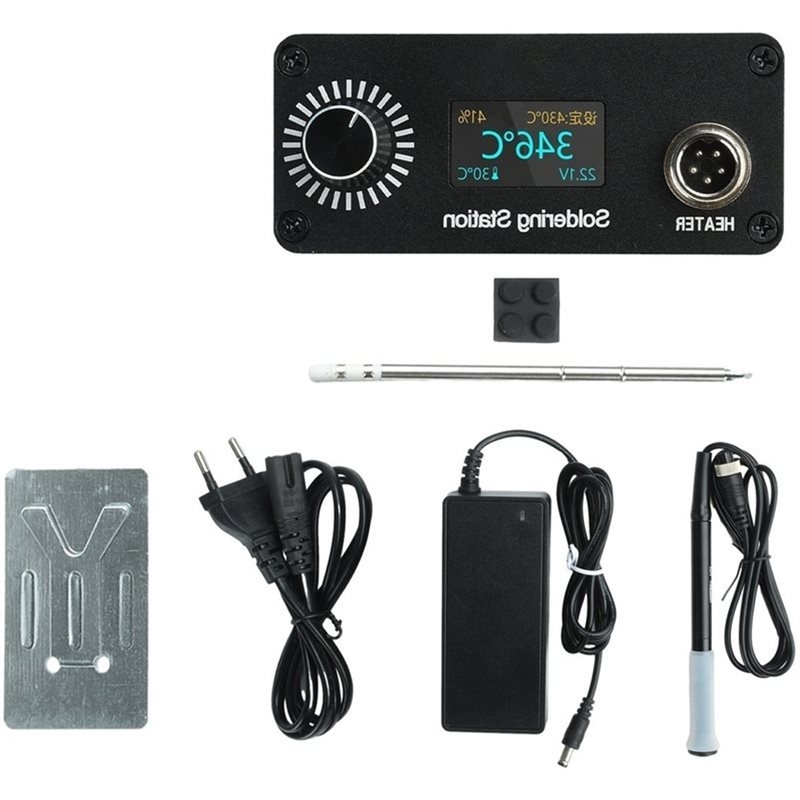 【A56X】T12 Portable Mini Digita - đánh giá và giá T12 Soldering Station Oled