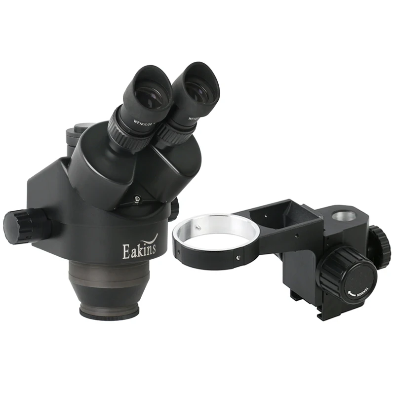 7X-45X Simul-Focus Parfocal Co - đánh giá và giá Trinocular Stereo Microscope 7X-45X