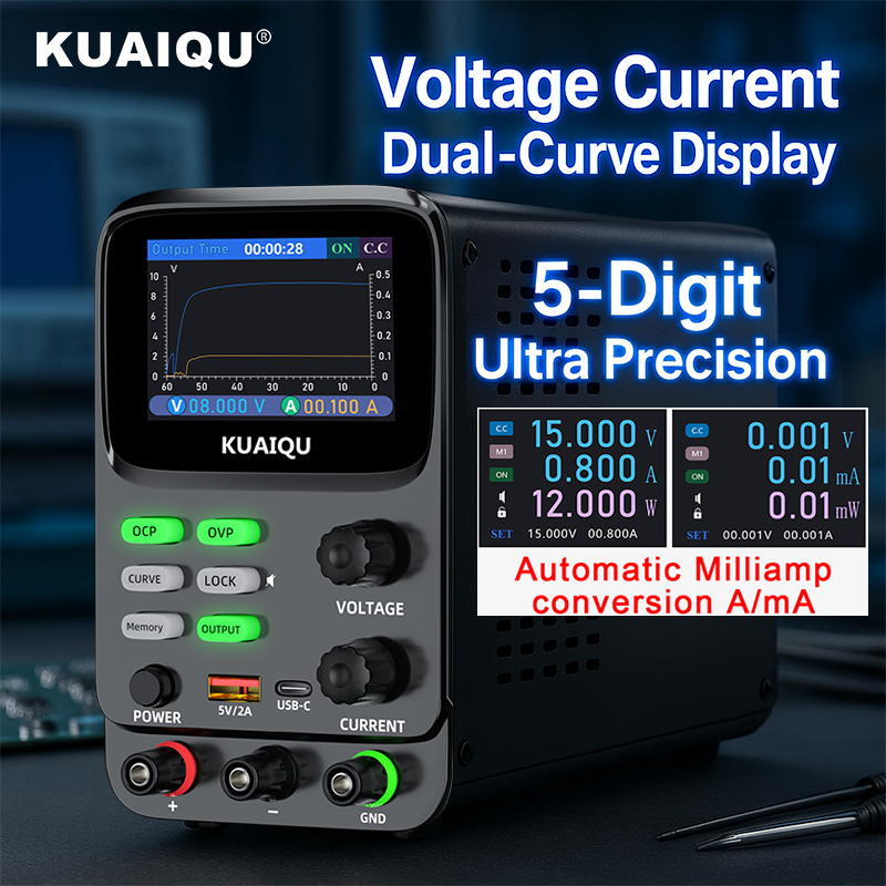 KUAIQU 5-Digit Ultra Precision - đánh giá và giá High Precision Dc Power Supply 30V 10A