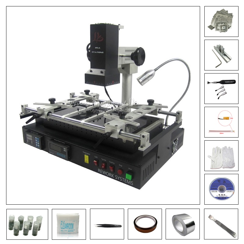 LY IR8500 V.2 Infrared BGA Rew - đánh giá và giá Infrared Bga Rework Station