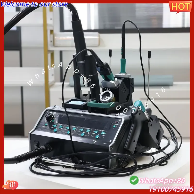 2026Hot YIHUA-948D IV 5-in-1 S - đánh giá và giá Desoldering Pump Electric Vacuum Station