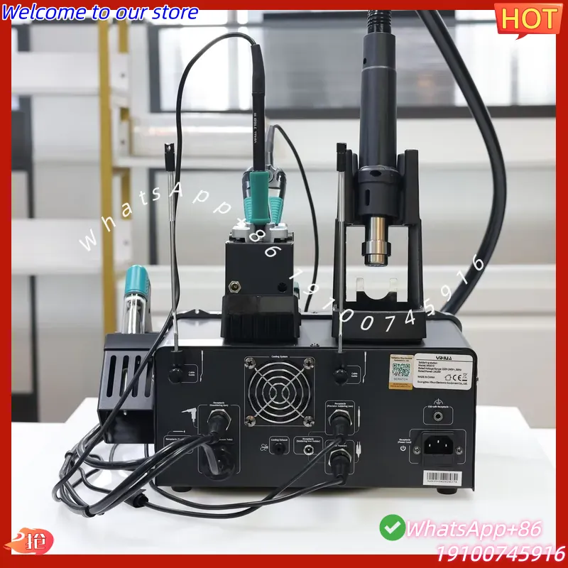 2026Hot YIHUA-948D IV 5-in-1 S - đánh giá và giá Desoldering Pump Electric Vacuum Station
