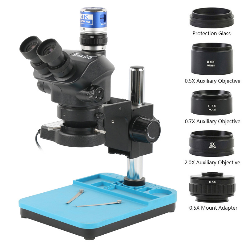 1080P 48MP 2K 4K HDMI USB VGA  - đánh giá và giá Simul-Focal Industrial Microscope 4K Hdmi
