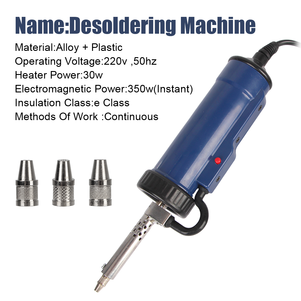 Tin Sucker Vacuum with 3 Sucti - đánh giá và giá Desoldering Pump Electric Vacuum Station