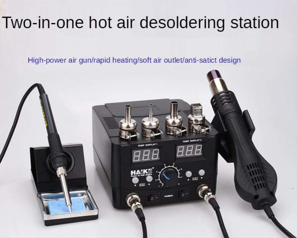 2 IN 1 750W Led Digital Solder - đánh giá và giá 2 In 1 Soldering Rework Station 750W