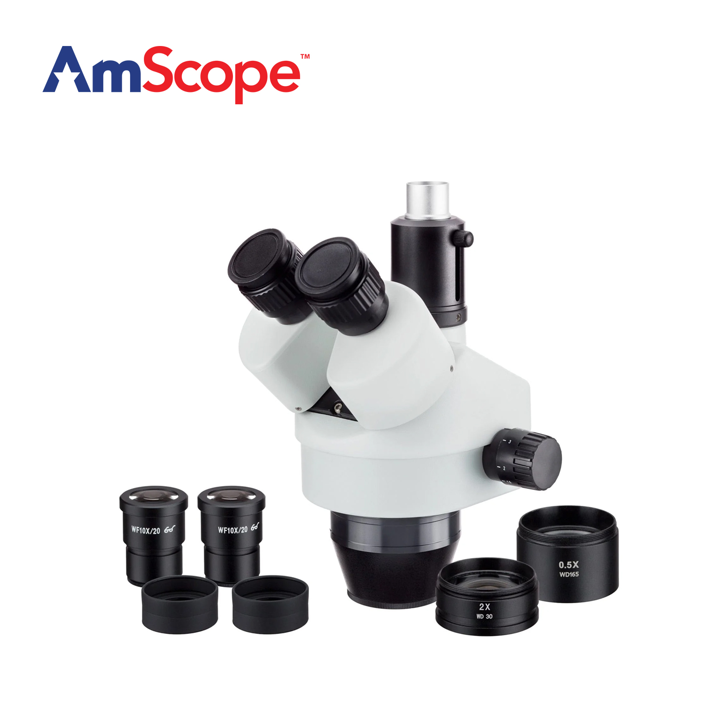AmScope 7X-45X Magnification T - đánh giá và giá Trinocular Stereo Microscope 7X-45X
