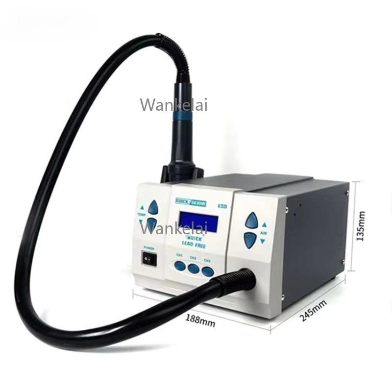 Original 1000W 220/110V QUICK  - đánh giá và giá Hot Air Rework Station 861Dw