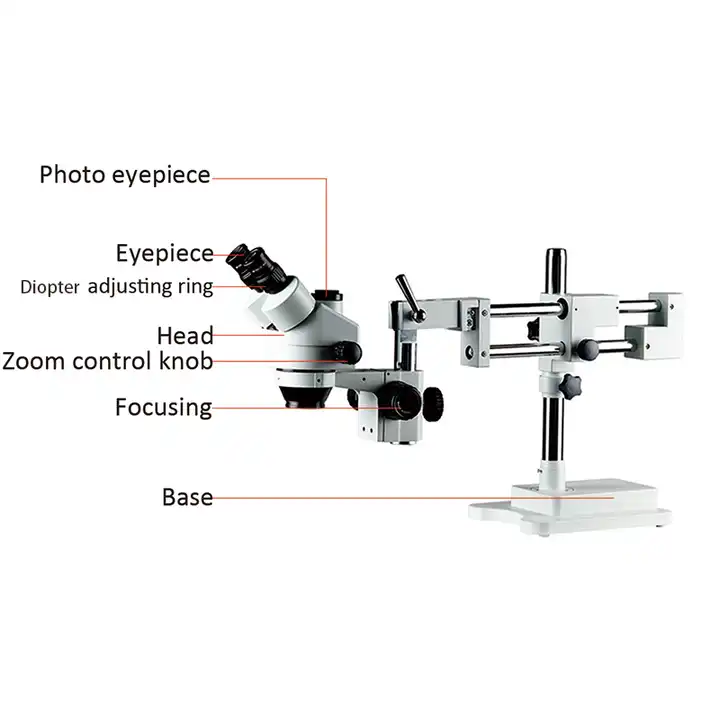 7X-45X Zoom Stereo Manufacturi - đánh giá và giá Trinocular Stereo Microscope 7X-45X