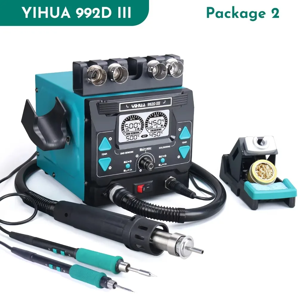 YIHUA992D-III 1000W High Power - đánh giá và giá C210 Precision Soldering Station