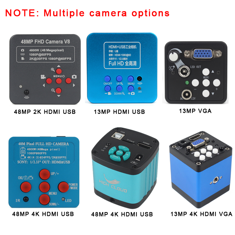 Phone PCB Soldering Repair Lab - đánh giá và giá Simul-Focal Industrial Microscope 4K Hdmi