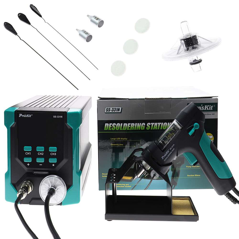 SS-331N Digital Electric Desol - đánh giá và giá Desoldering Pump Electric Vacuum Station