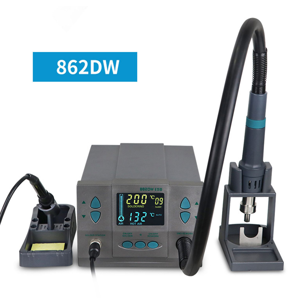 1000W/1300W Soldering Stations - đánh giá và giá Hot Air Rework Station 861Dw