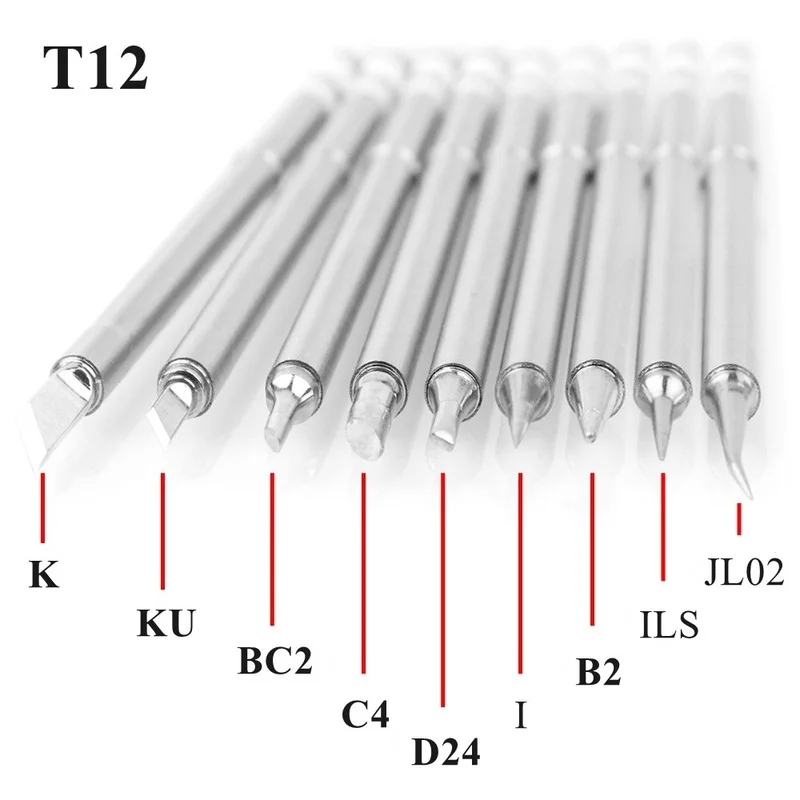 T12 Hàn Hàn Sắt Đầu T12 Series - đánh giá và giá T12 Soldering Station Oled