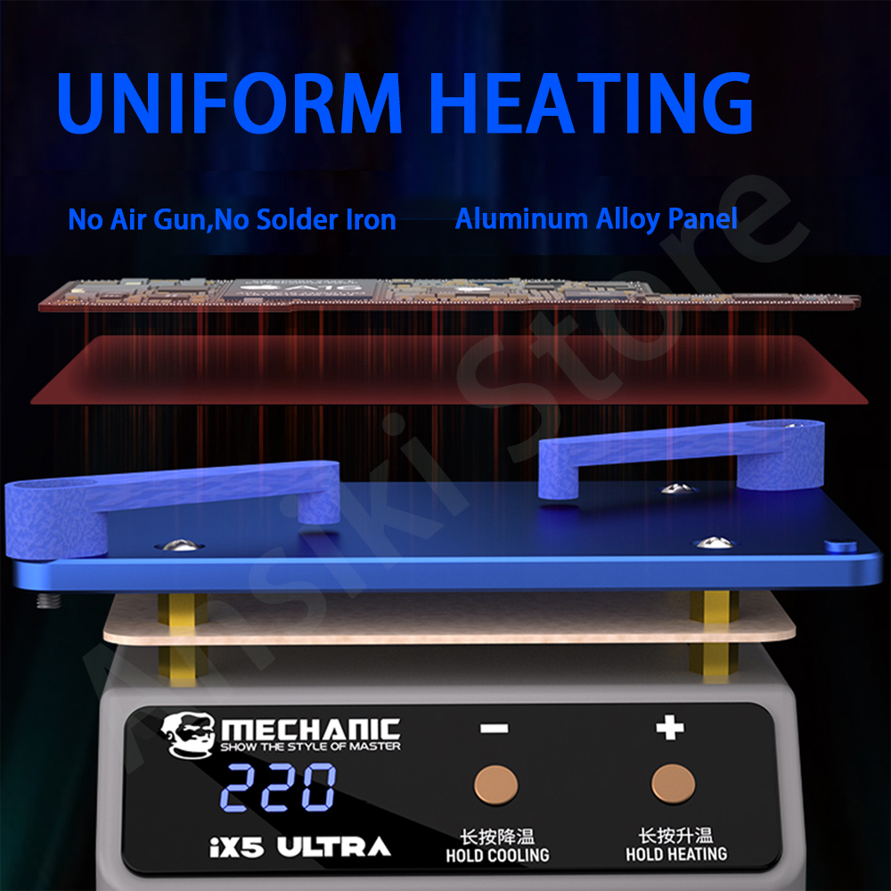 MECHANIC ix5 Ultra Heating Pla - đánh giá và giá Infrared Bga Rework Station